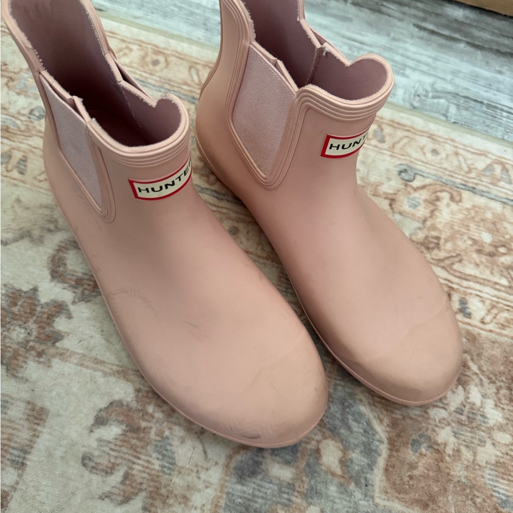 Hunter Women's Blush Ankle Boots